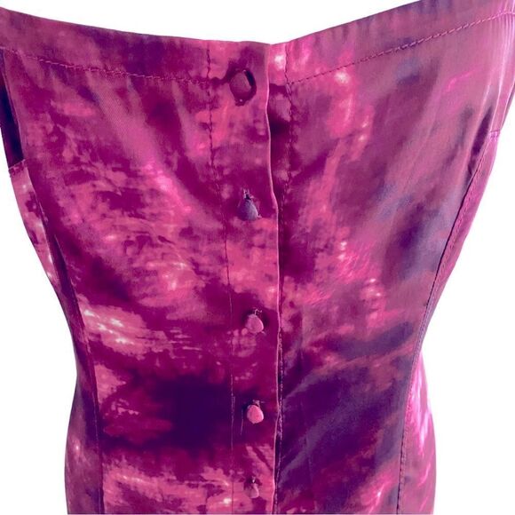 Cinq A Sept Alexa Tie Dye Midi Dress Size 6 - Picture 7 of 9